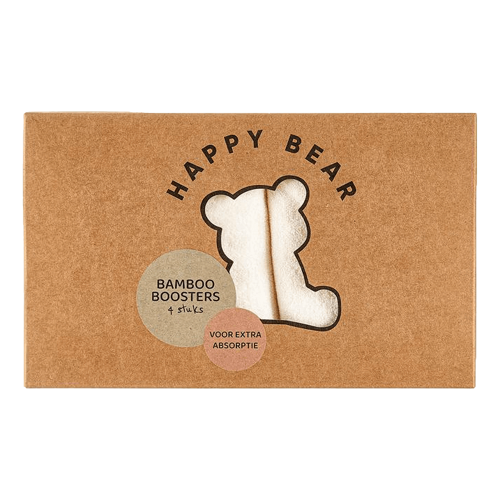 HappyBear Diapers Bamboe booster set - 4 stuks