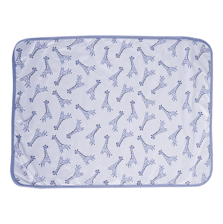 HappyBear Diapers Verschoonmatje | Blue Giraffe